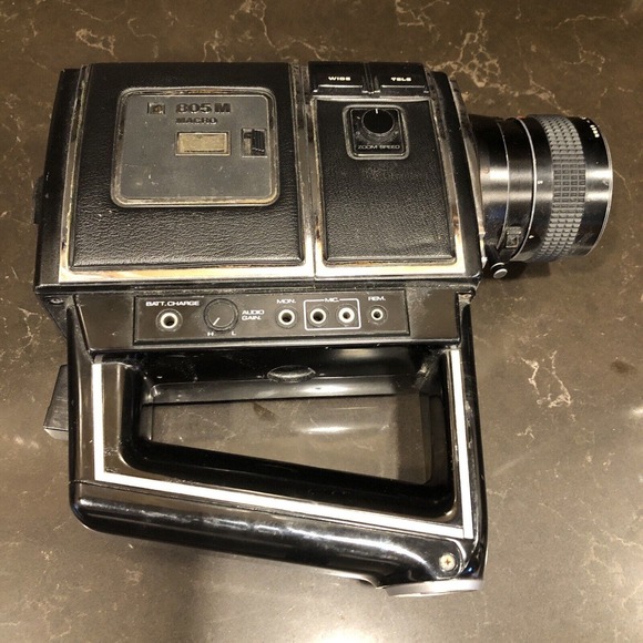 GAF 805 M Macro Movie Camera Super 8 Used‎ Video Equipment UNTESTED AS IS - Picture 7 of 9